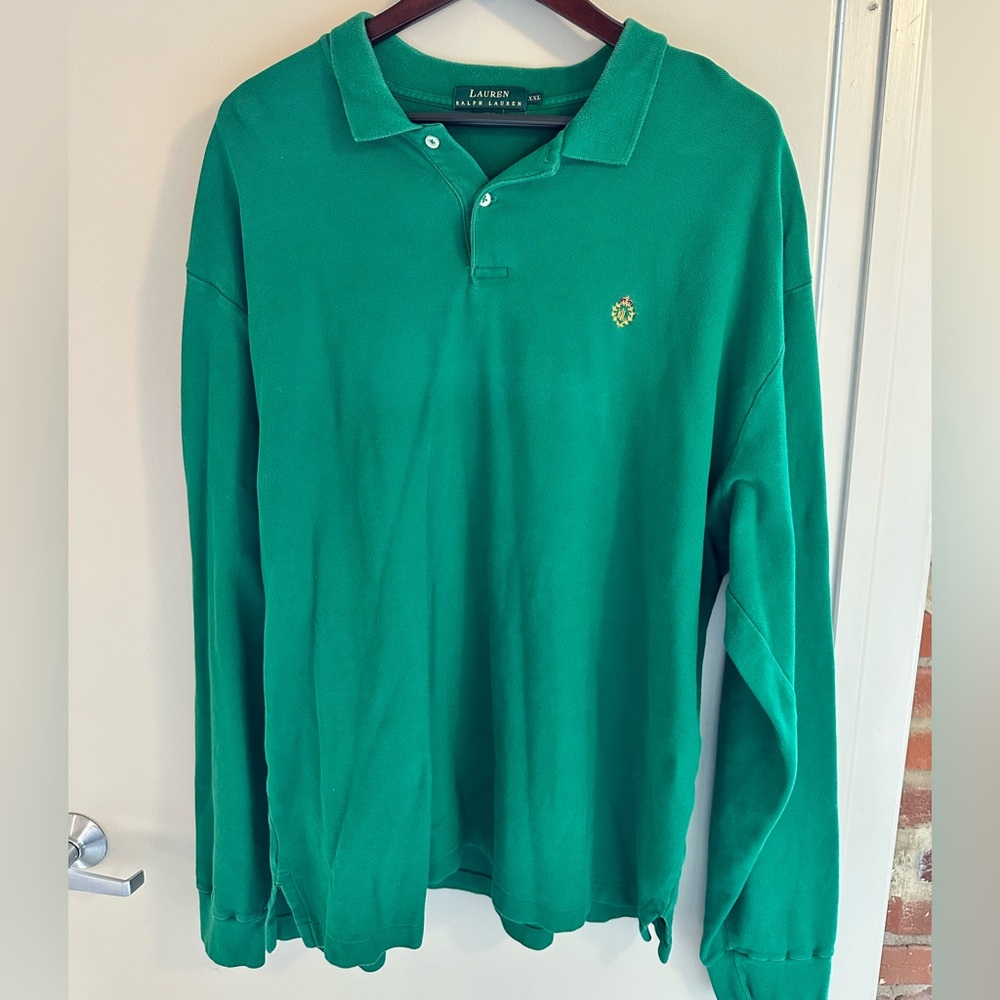 Lauren Ralph Lauren XXL Long Sleeve Polo